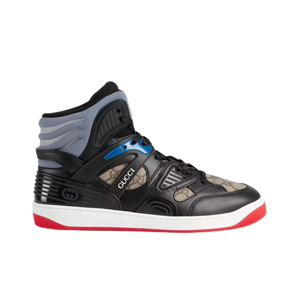 MEN S Gvc*1 BASKET SNEAKER IN BLACK DEMETRA   GCC002