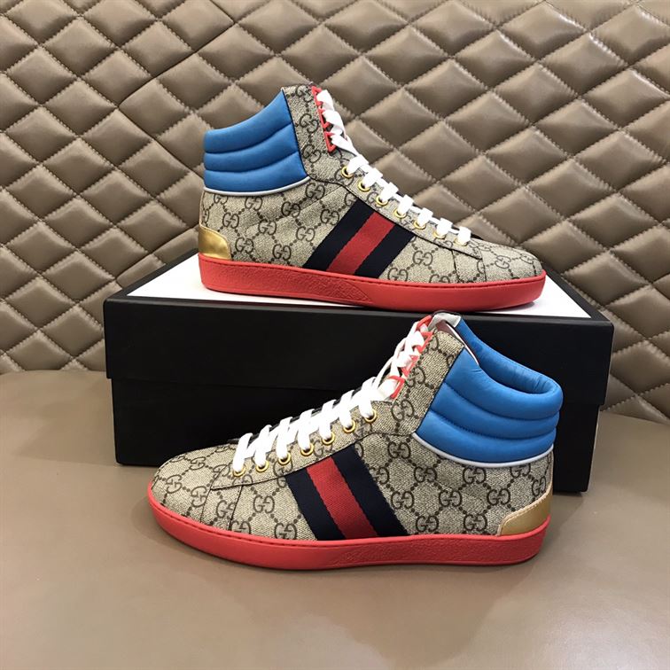 Gvc*1 ACE GG HIGH TOP SNEAKERS   GCC059