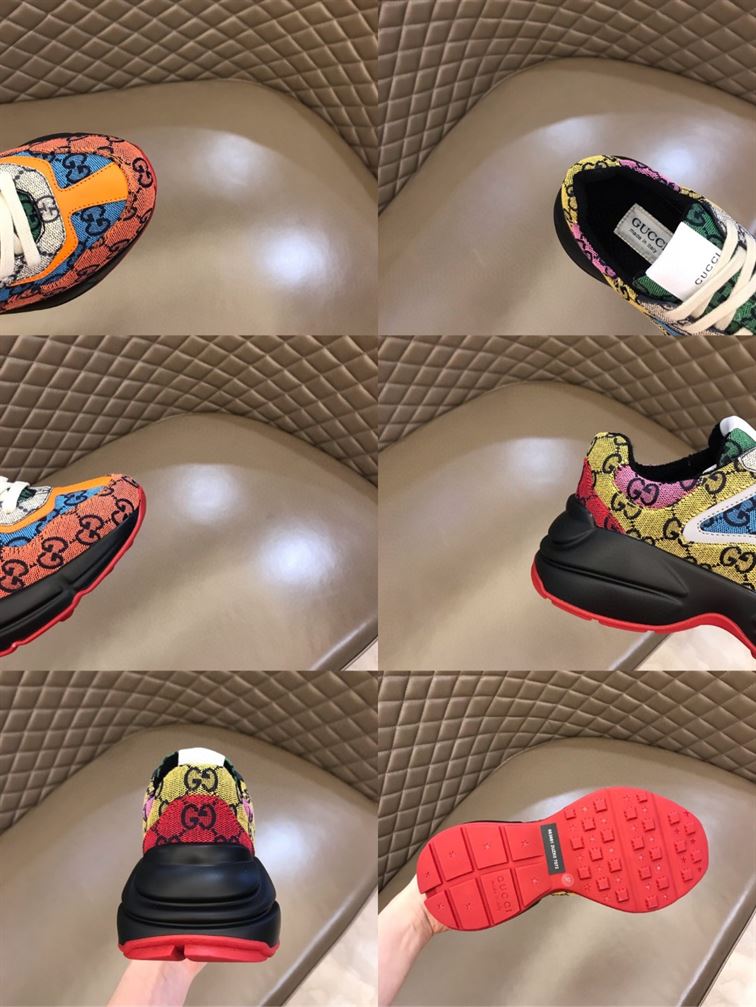 Gvc*1 RHYTON GG MULTICOLOR SNEAKERS   GCC020
