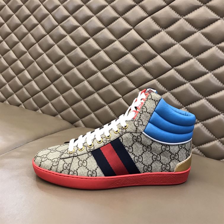 Gvc*1 ACE GG HIGH TOP SNEAKERS   GCC059