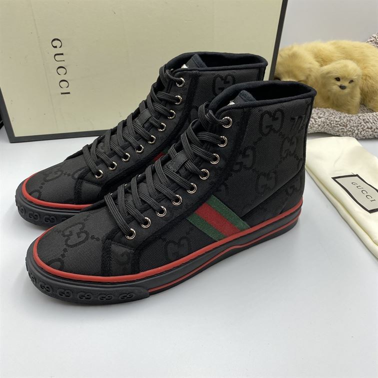 Gvc*1 Dupes Shoes OFF THE GRID HIGH TOP BLACK   GCC047