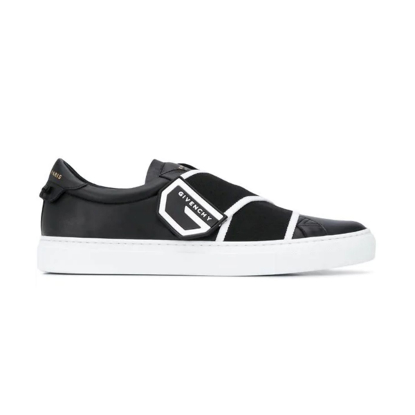GIVENCHY ELASTICATED LOGO STRAP SNEAKERS   GVC005