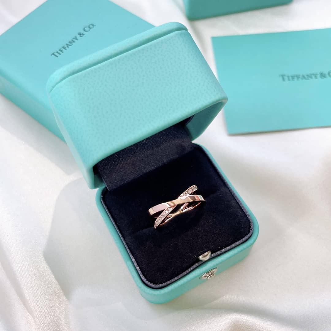 Fake T*f*ny Logo Ring