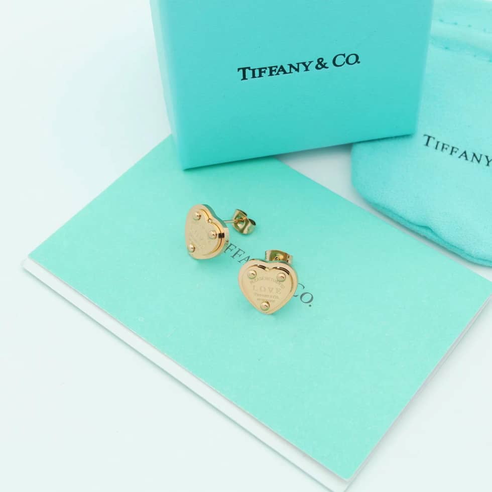 Wholesale T*f*ny Logo Earring