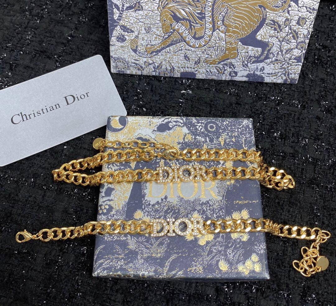 Wholesale Chr1st1an D10r Logo Bracelet