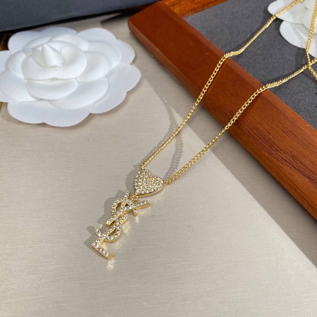 Fake Y51 Logo Necklace