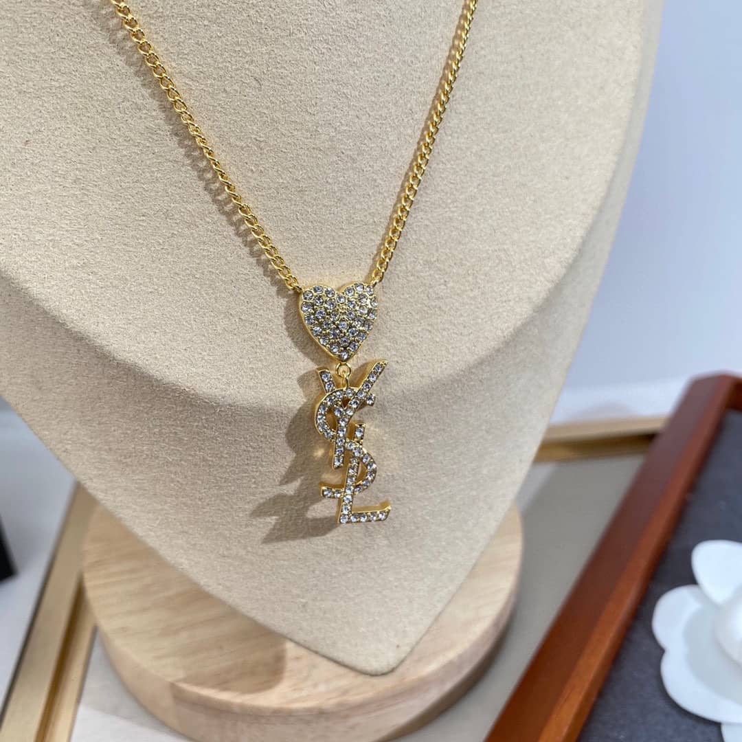 Fake Y51 Logo Necklace