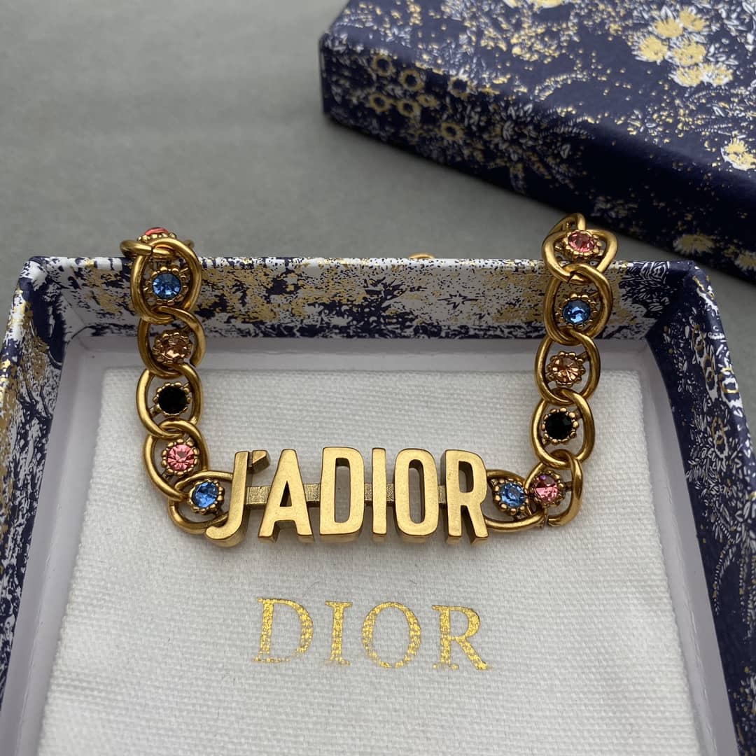 Knockoff Chr1st1an D10r Logo Bracelet