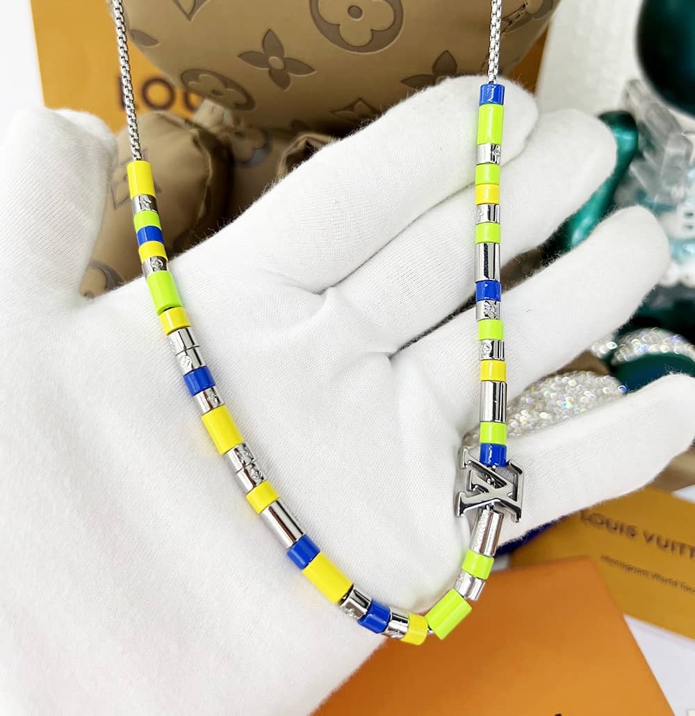 Wholesale L0vis Vvtt0n Logo Necklace