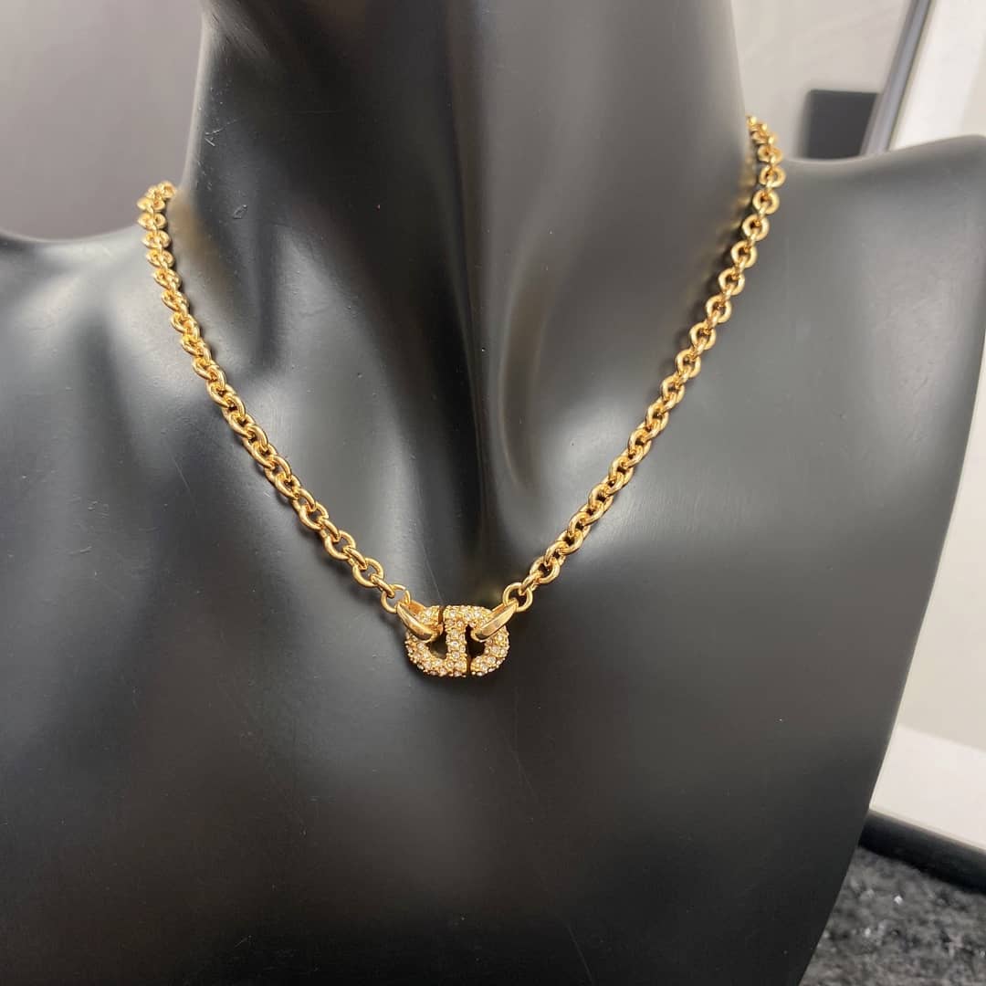 Designer Chr1st1an D10r Classic Necklace