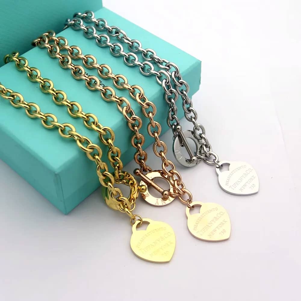 Designer T*f*ny Classic Necklace