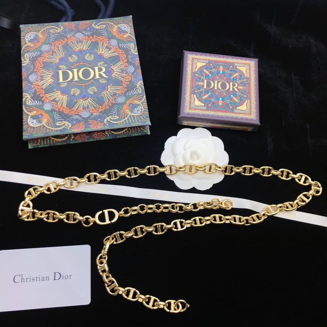 Wholesale Chr1st1an D10r Logo Necklace