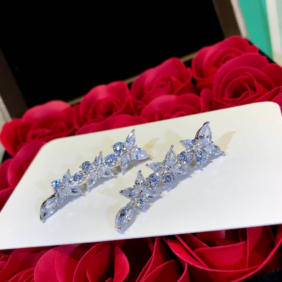 Wholesale T*f*ny Logo Earring