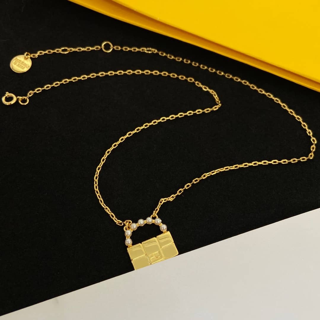 Replica F**di Necklace