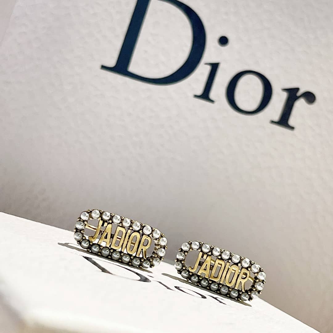 Wholesale Chr1st1an D10r Logo Earring