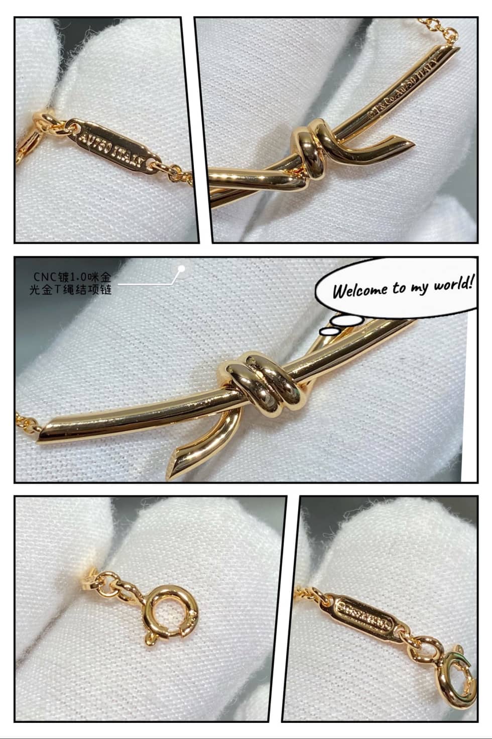 Designer T*f*ny Classic Necklace