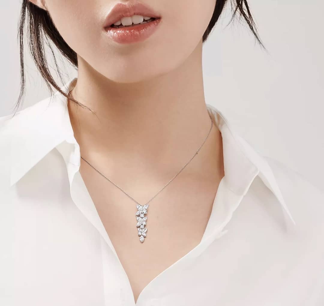 Wholesale T*f*ny Logo Necklace