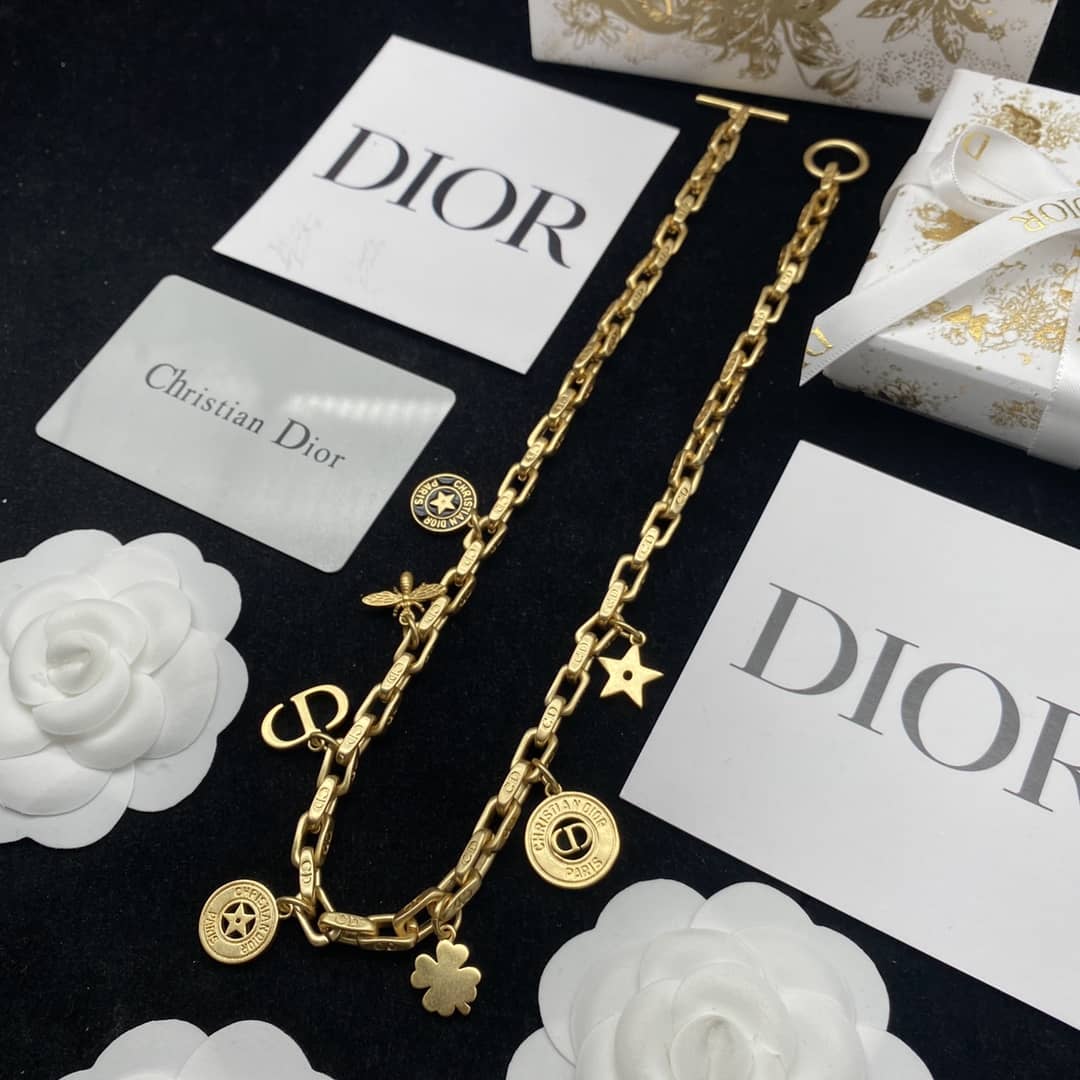 Chr1st1an D10r Necklace For Sale