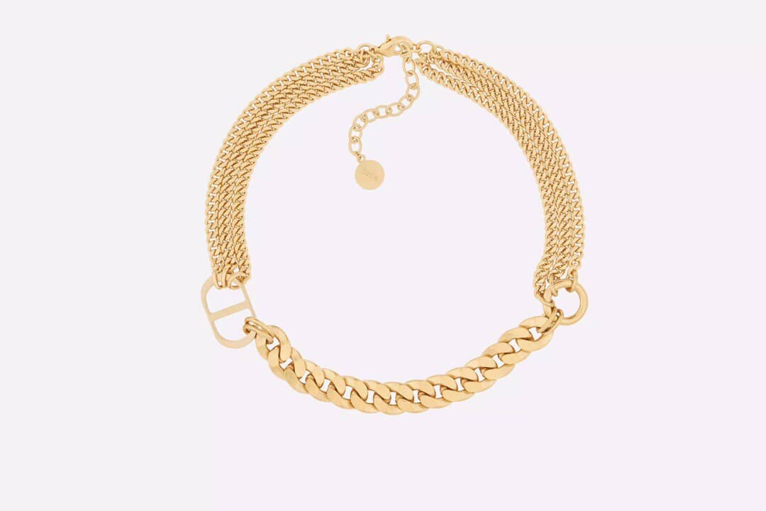 Wholesale Chr1st1an D10r Logo Necklace