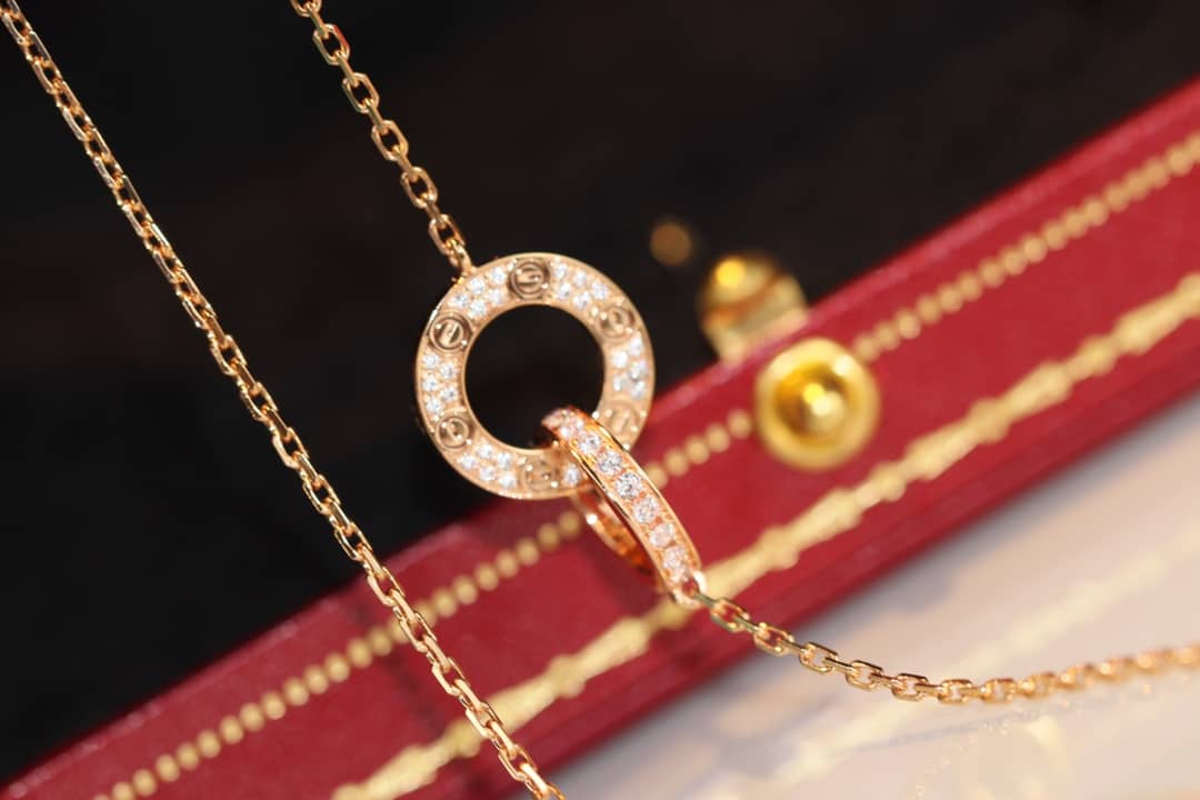 Fake Ca*t1er Logo Necklace