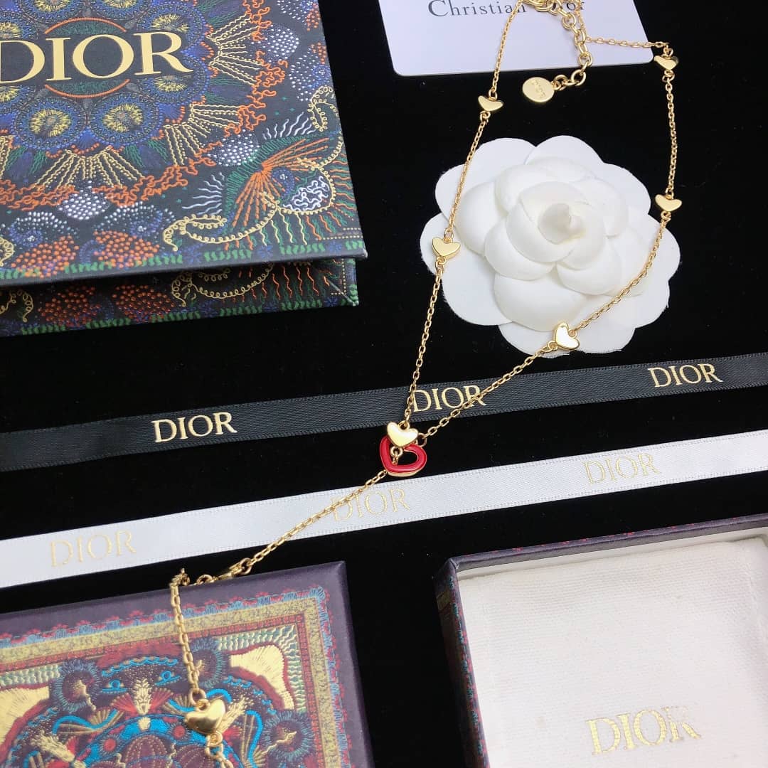 Wholesale Chr1st1an D10r Logo Necklace