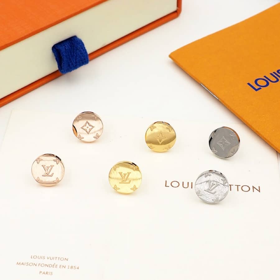 Fake L0vis Vvtt0n Logo Earring