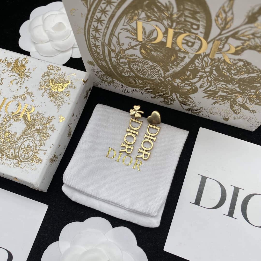 Wholesale Chr1st1an D10r Logo Earring