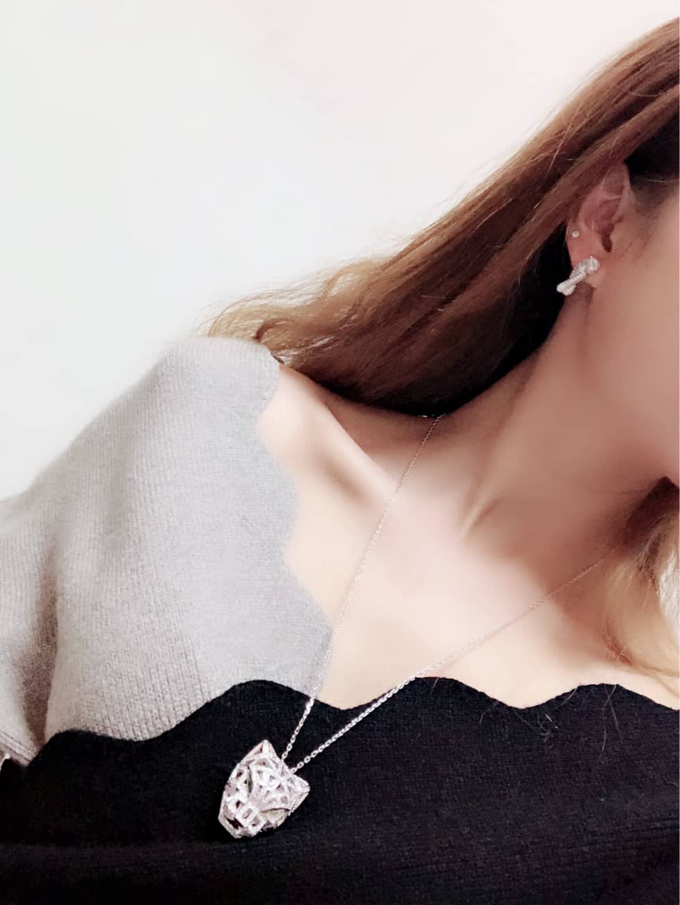Wholesale Ca*t1er Logo Necklace