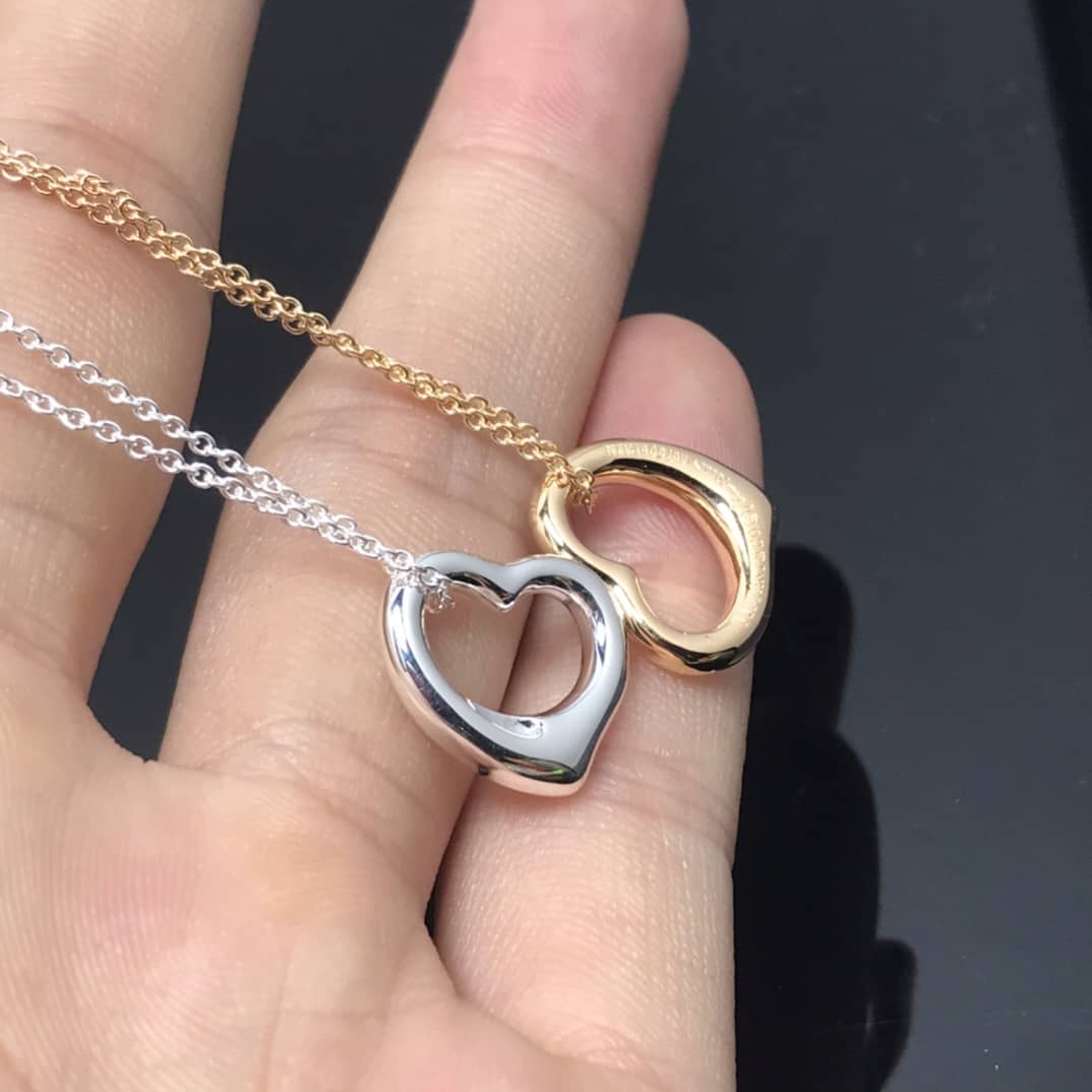 Knockoff T*f*ny Logo Necklace