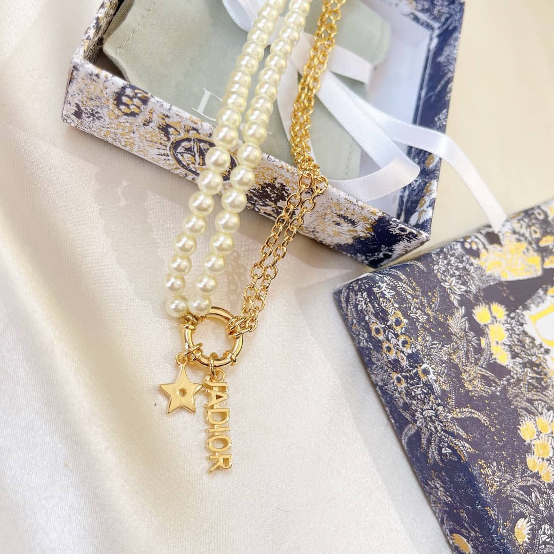 Chr1st1an D10r Necklace For Sale