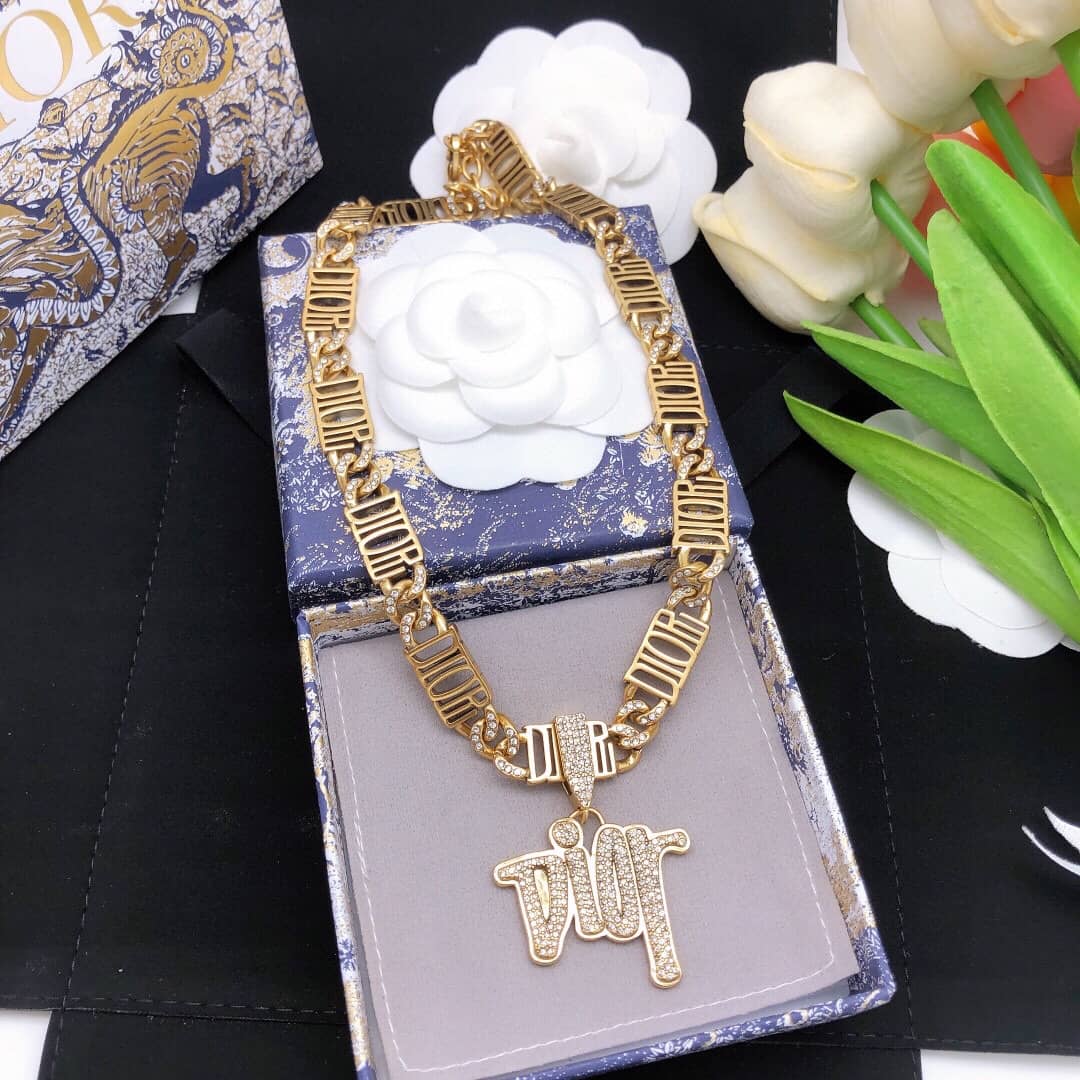 Designer Chr1st1an D10r Classic Necklace