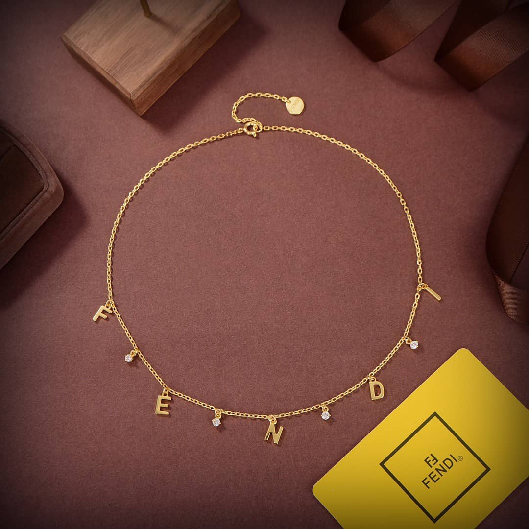F**di Necklace For Sale