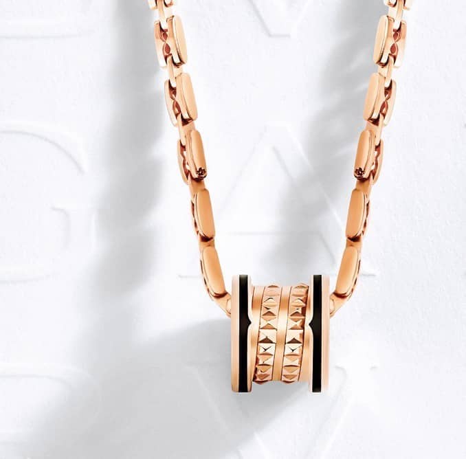 Knockoff Bv1g*ai Logo Necklace
