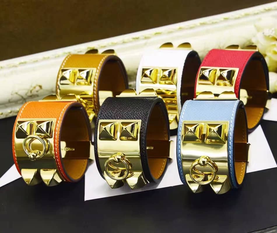 Knockoff H**me5 Logo Bracelet