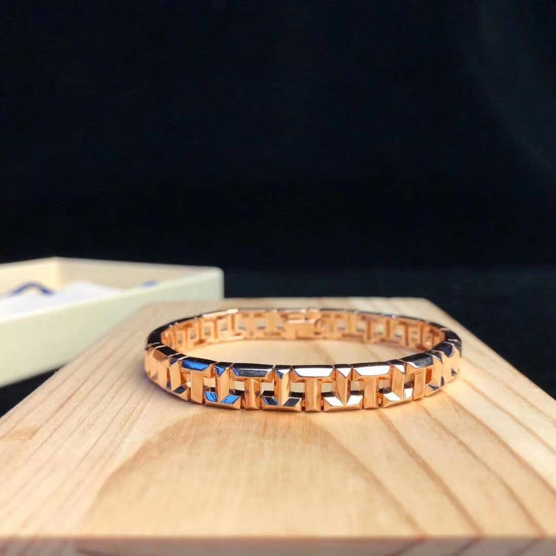 Knockoff T*f*ny Logo Bracelet