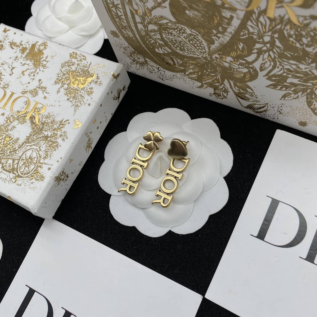 Wholesale Chr1st1an D10r Logo Earring