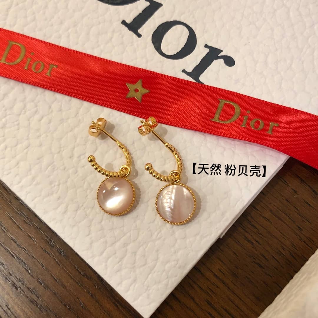 Wholesale Chr1st1an D10r Logo Earring