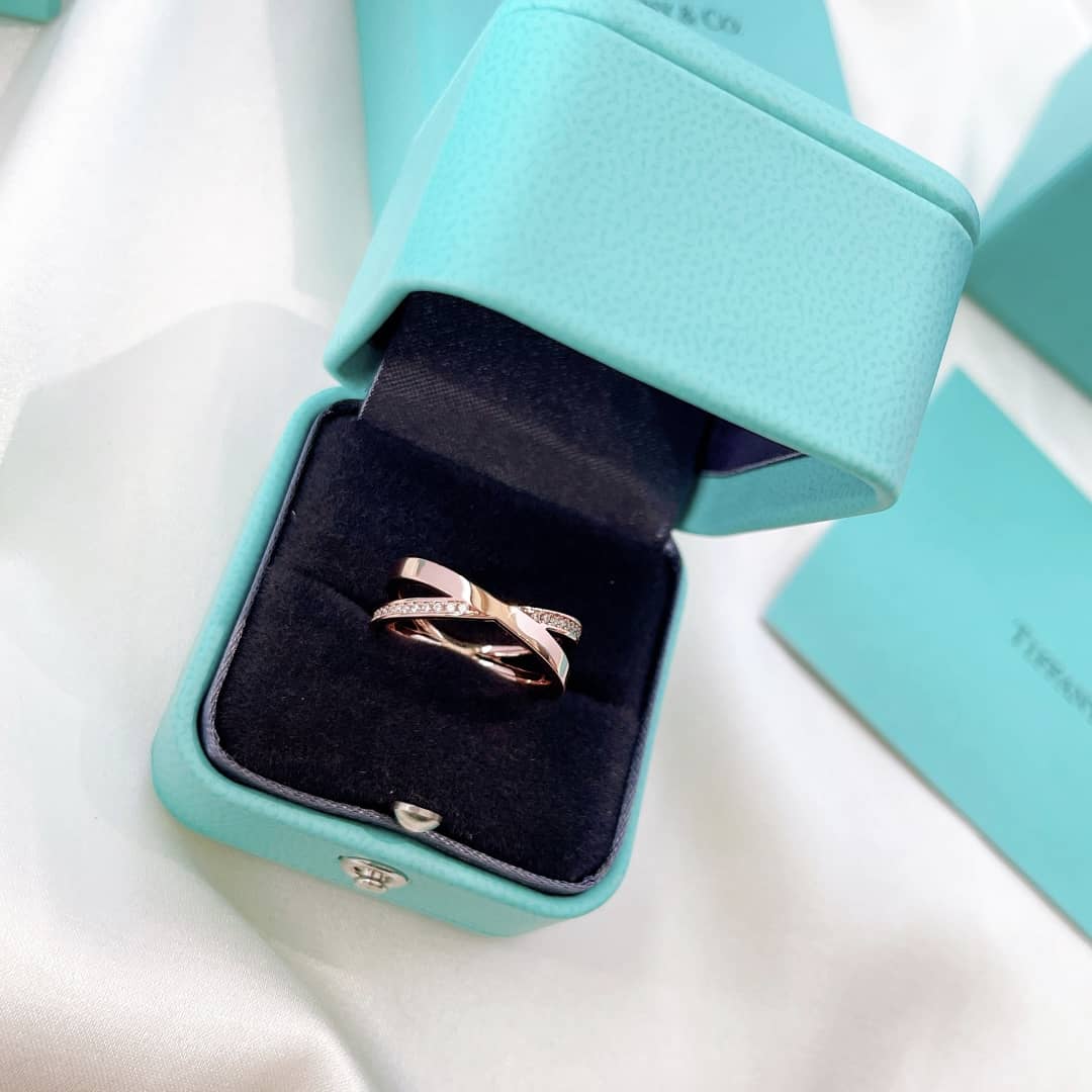 Fake T*f*ny Logo Ring