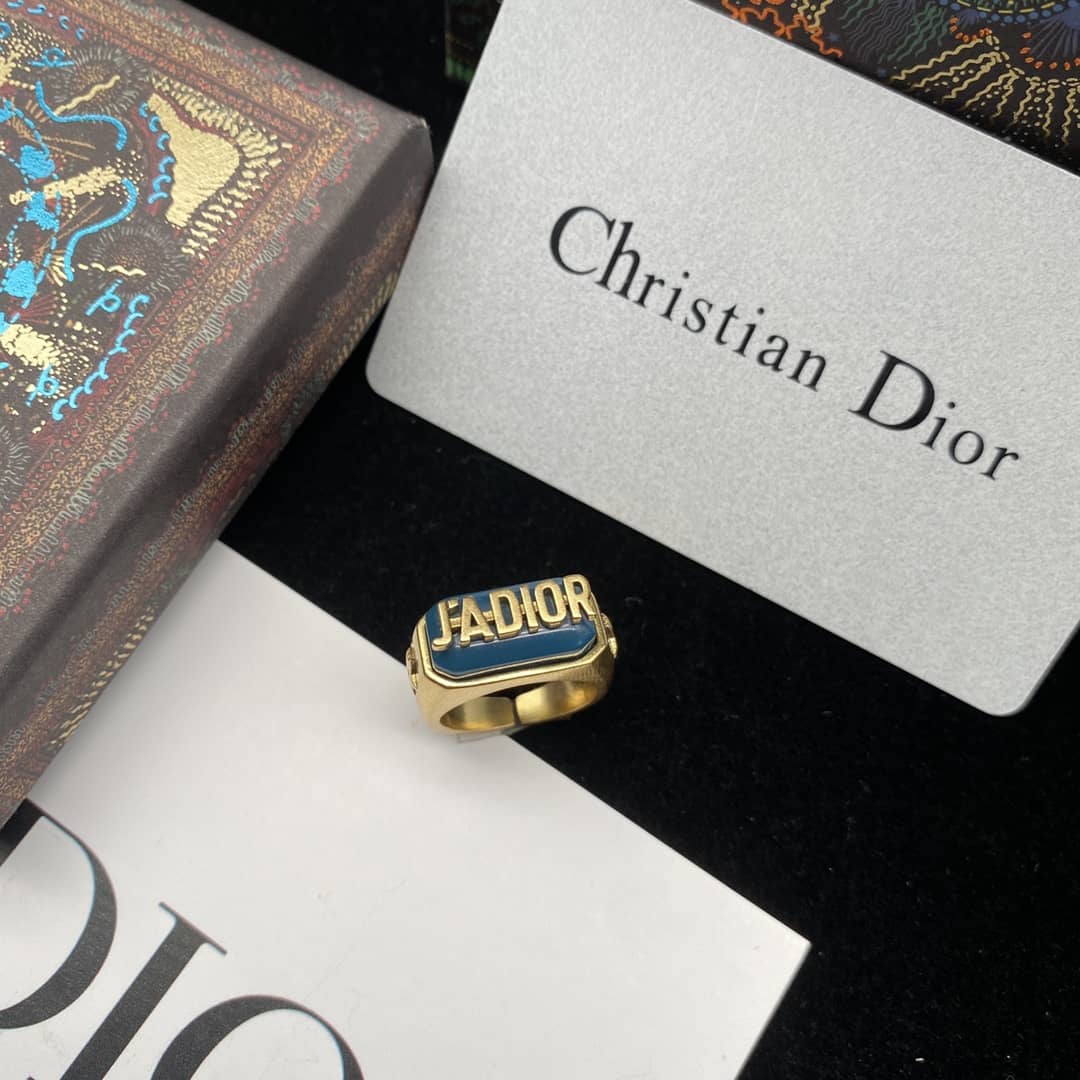 Fake Chr1st1an D10r Logo Ring