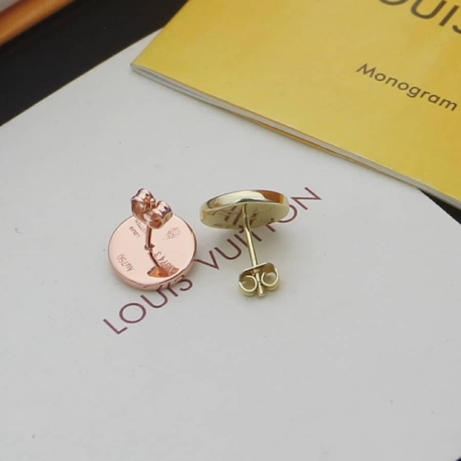 Knockoff L0vis Vvtt0n Logo Earring