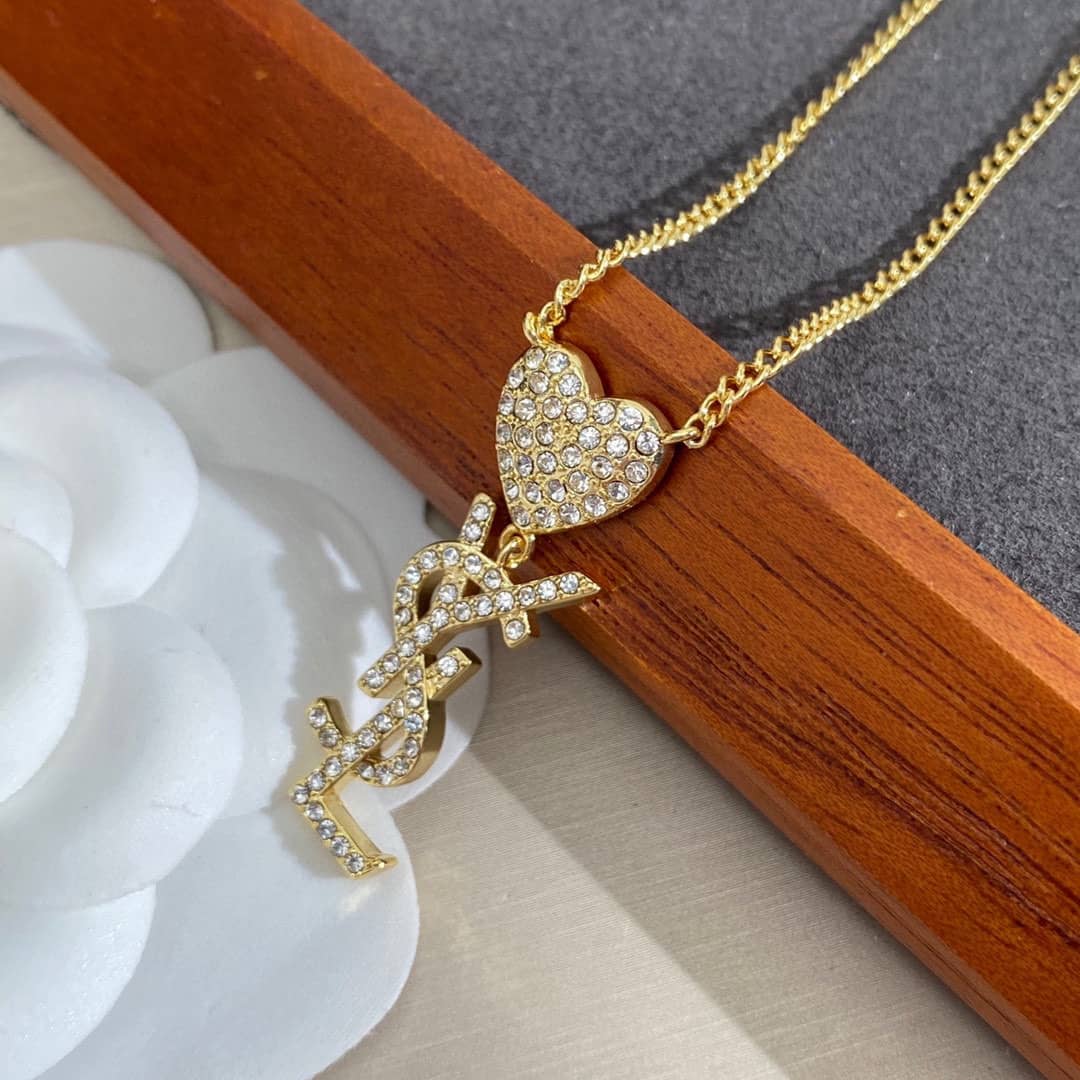 Fake Y51 Logo Necklace