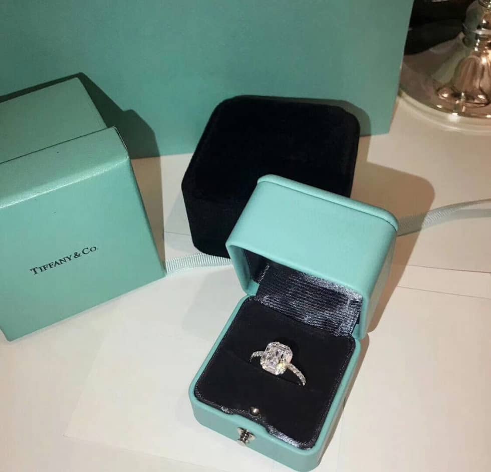 Fake T*f*ny Logo Ring