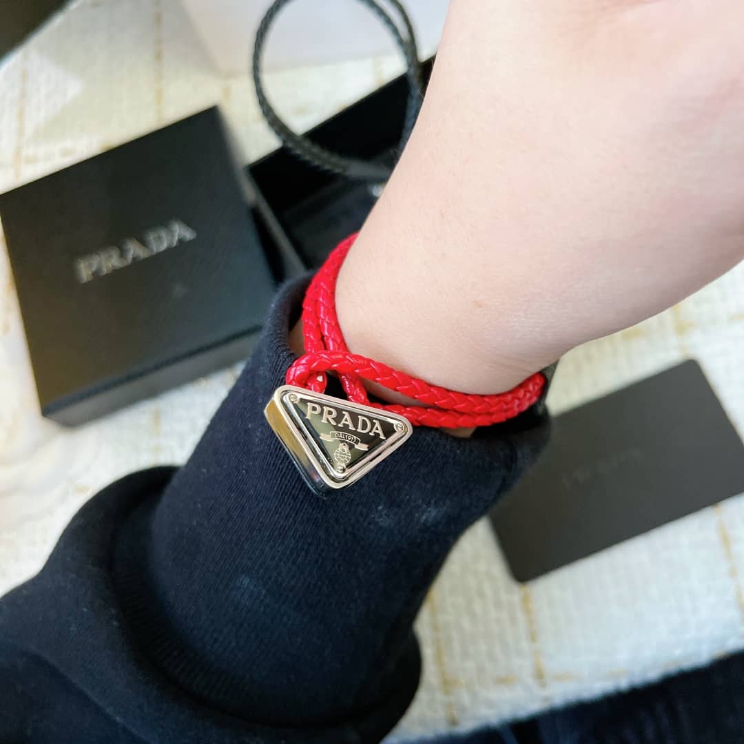 Wholesale Pra*a Logo Bracelet