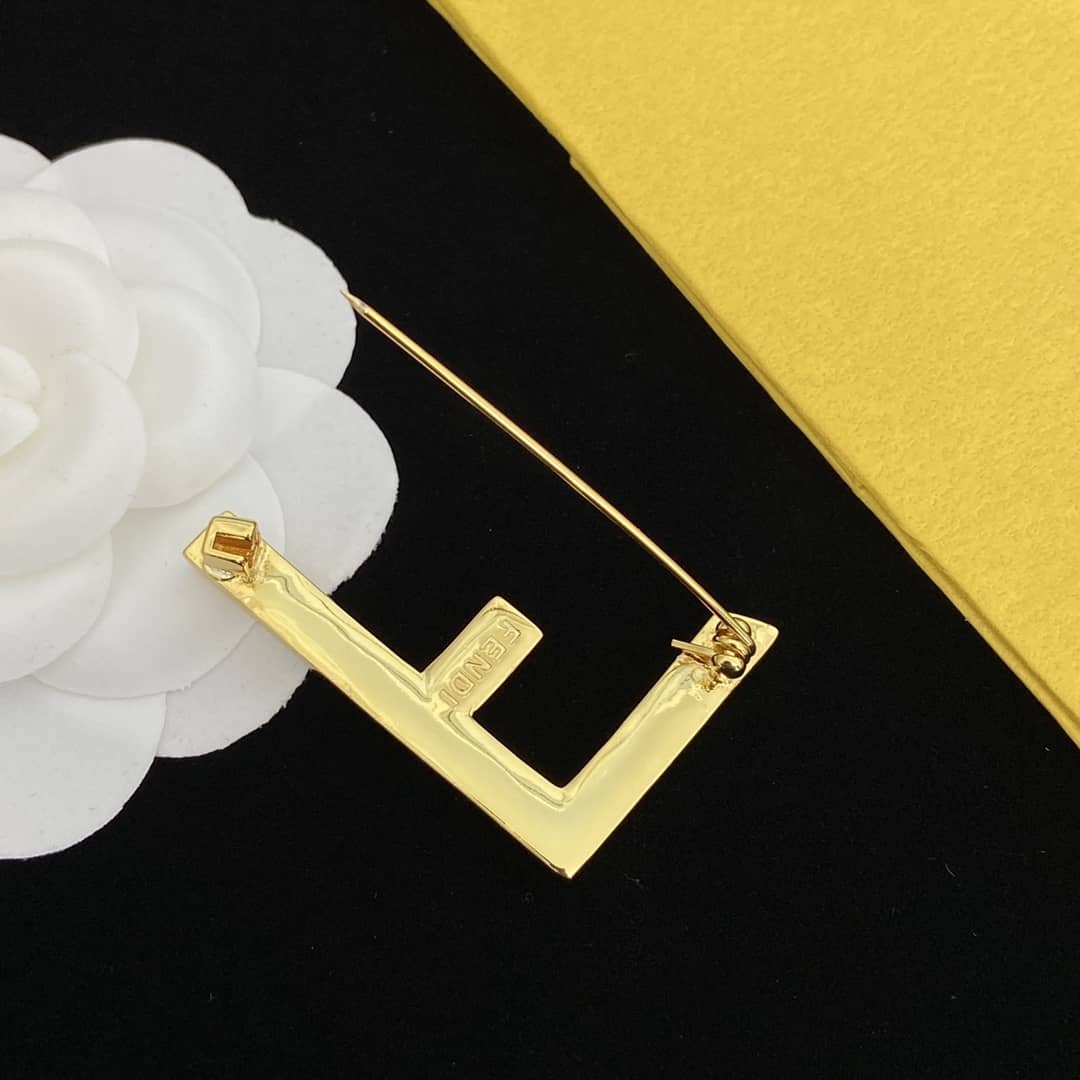 Best F**di Classic Brooch