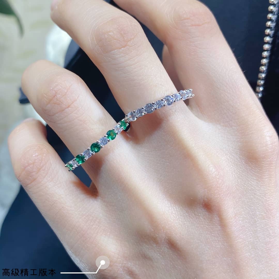 Knockoff T*f*ny Logo Ring