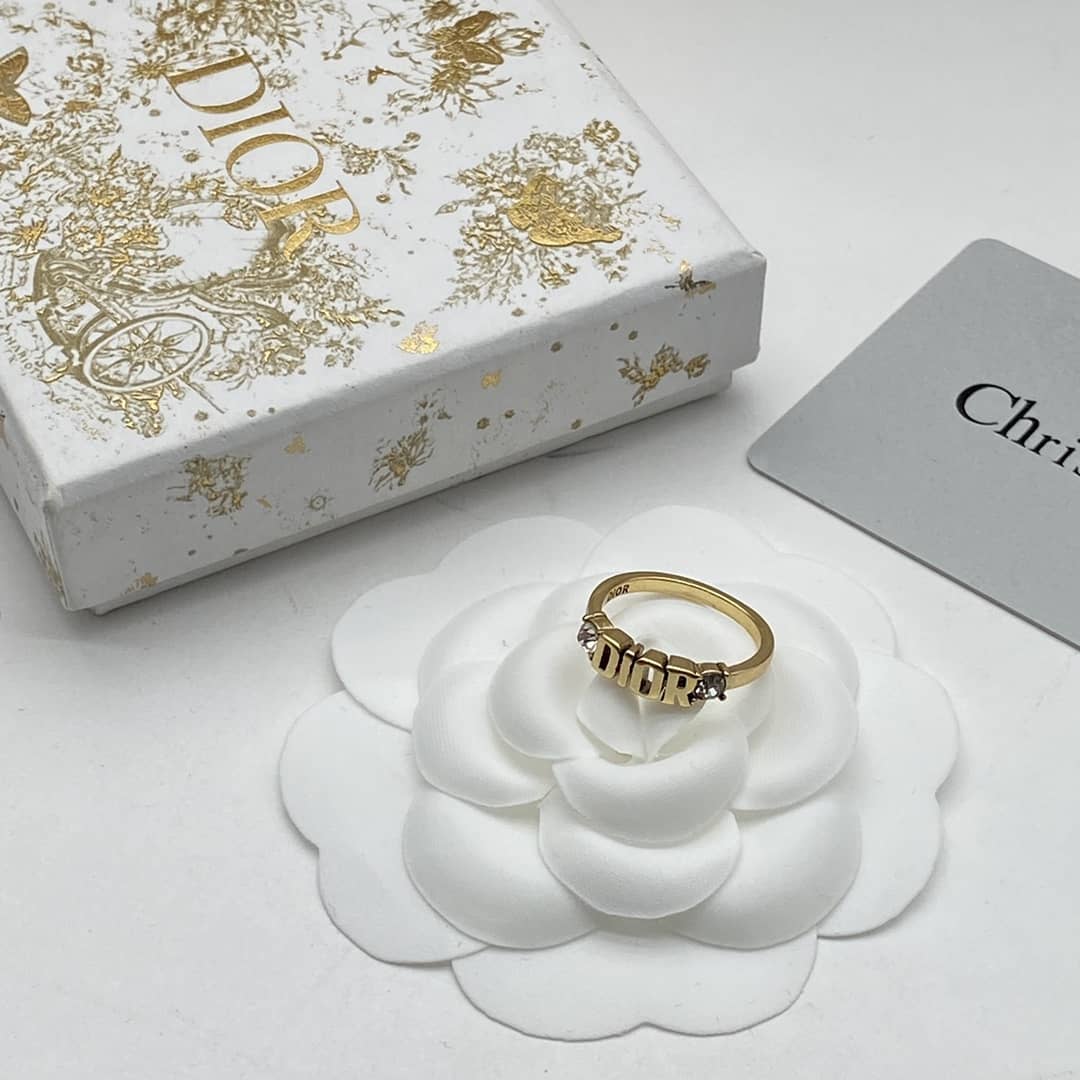 Wholesale Chr1st1an D10r Logo Ring