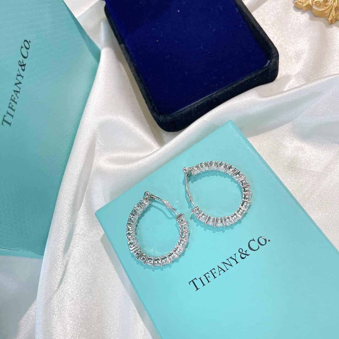 Wholesale T*f*ny Logo Earring