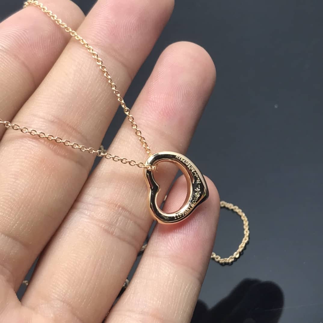 Knockoff T*f*ny Logo Necklace