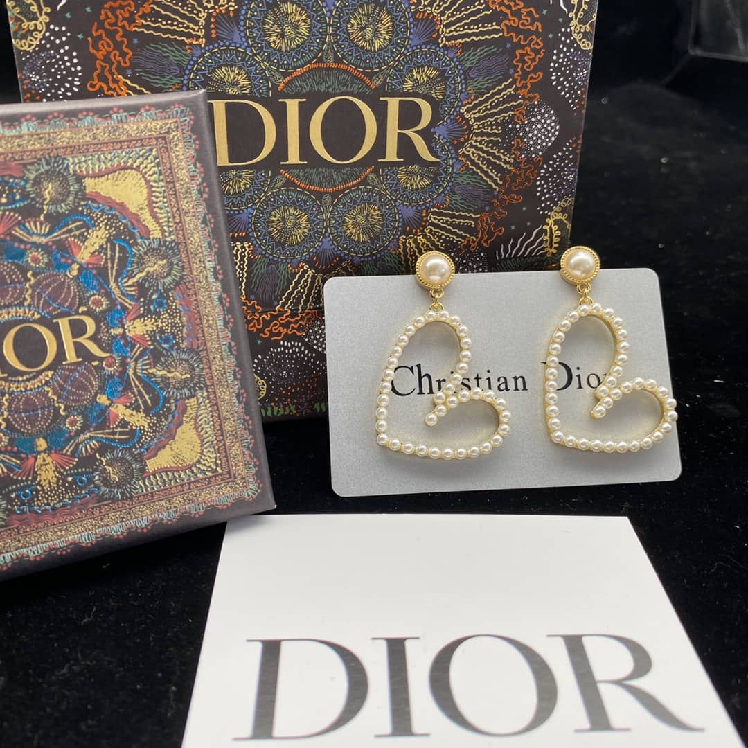 Wholesale Chr1st1an D10r Logo Earring