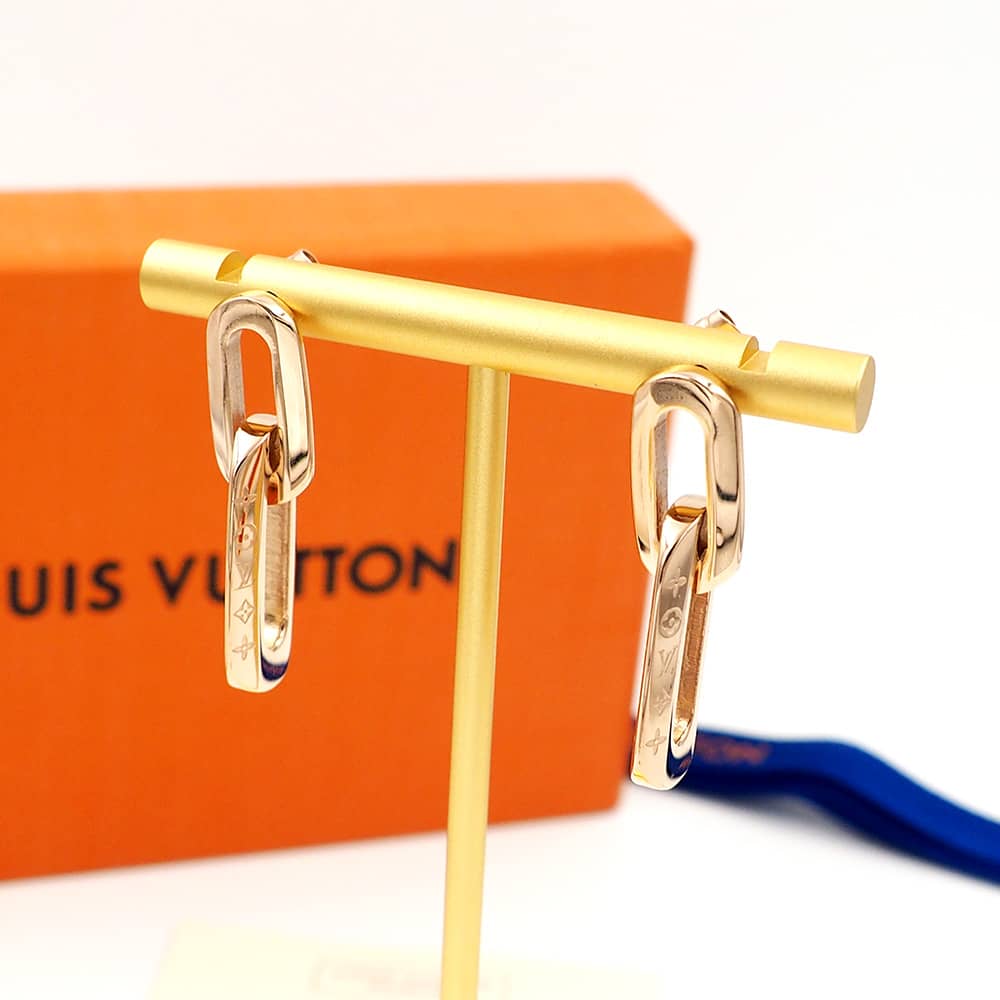 Knockoff L0vis Vvtt0n Logo Earring